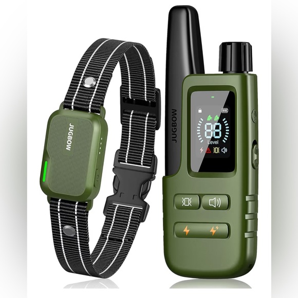 Green JUGBOW Dog Training Collar with Remote - Picture 1 of 1